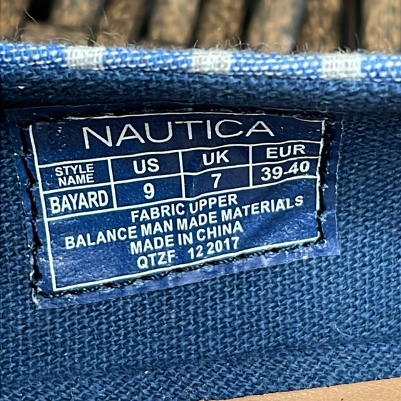 Nautica Women’s Bayard Blue & White Striped Knotted Flats Shoes Size 9 NWT - Picture 12 of 12
